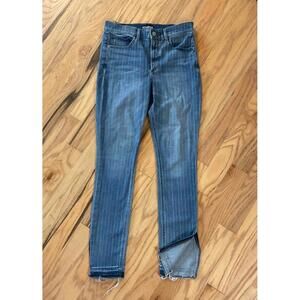 Express Skinny jeans with split hem Size 8